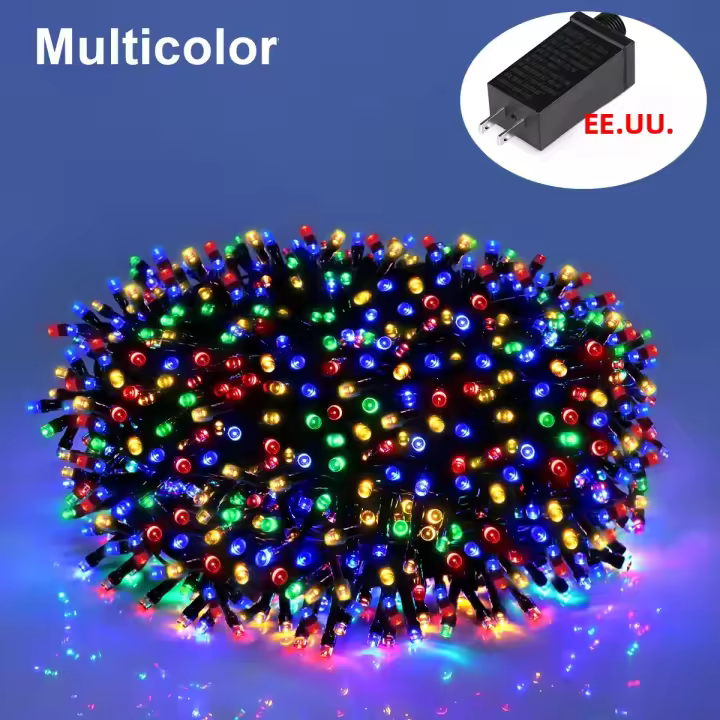 Luces De Fairy Para Jardín LED Cadena Impermeable De 10m-100m Decoración De Fiesta De Boda Y Vacaciones Instalación Sencilla En El Muro Fuente De Luz LED Moderna - 1