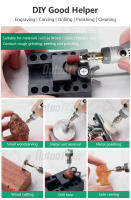 Rotary Tool Kit Inalámbrico USB Para Grabado En Madera DIY Mini Taladro Para Joyería Metal Vidrio Con Velocidad Variable - details 2