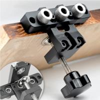 Kit De Juego De Precisión Para Taladro De Agujeros 3 En 1 Guía Para Carpintería DIY Herramienta De Perforación De Madera - details 1