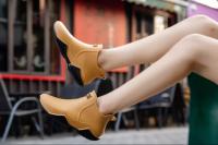Botas De Lluvia Para Mujer Y Hombre Impermeables Antideslizantes Resistentes Al Desgaste Con Plush Fashion Para Verano E Invierno Protección Del Tobillo - details 25