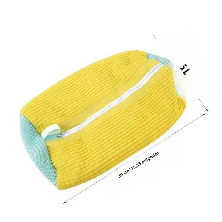 Bolsa De Lavar Zapatillas De Algodón Red De Lavado Para Ropa Y Zapatos Organizador Anti-deformación Fácil Eliminación De Suciedad - 1