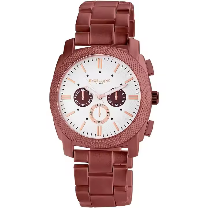 Reloj Excellanc® Hombre com Bracelete em Aço Inoxidável - 1