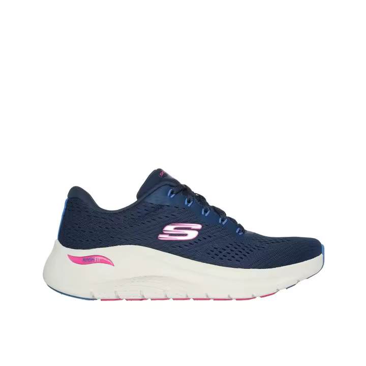 ZAPATILLAS DE MUJER AZUL SKERHCERS Arch Fit 2.0 - Big League 150051 - 1