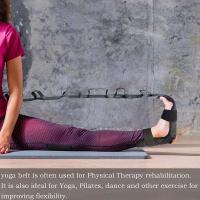 Cinta De Yoga Con Anillos Para Estiramiento De Piernas Y Pies Ayudante De Estiramiento De Cinturón De Estiramiento Con Banda Para Flexibilidad Y Fortalecimiento - details 9