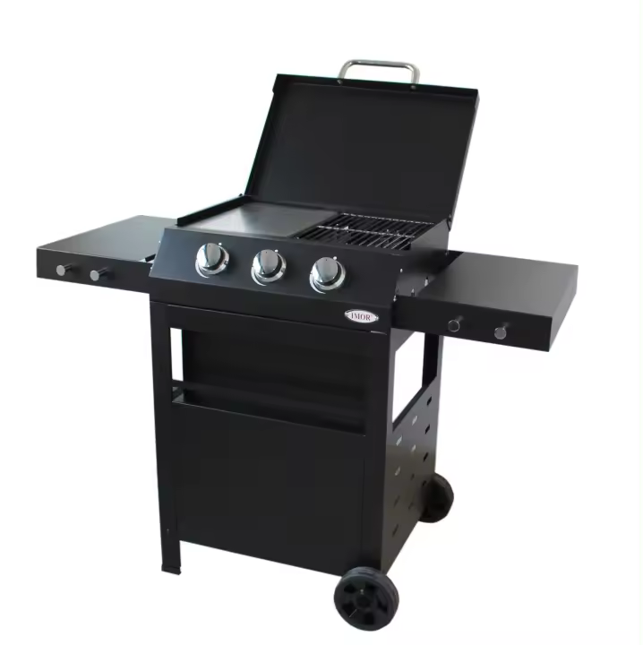Barbacoa Belice de Gas con Plancha y Parrilla - 1
