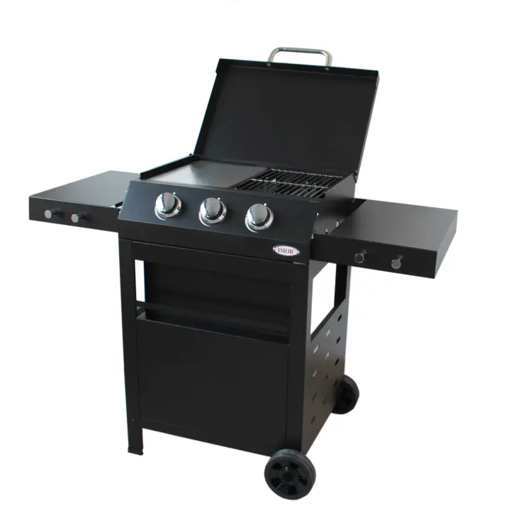 Barbacoa Belice de Gas con Plancha y Parrilla - 1