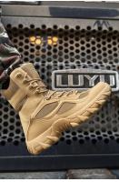 Botas De Motocicleta Para Hombres Botas Tácticas Botas De Desierto Para Fuerza Especial Botas De Senderismo Al Aire Libre Zapatos De Seguridad De Tobillo - details 18