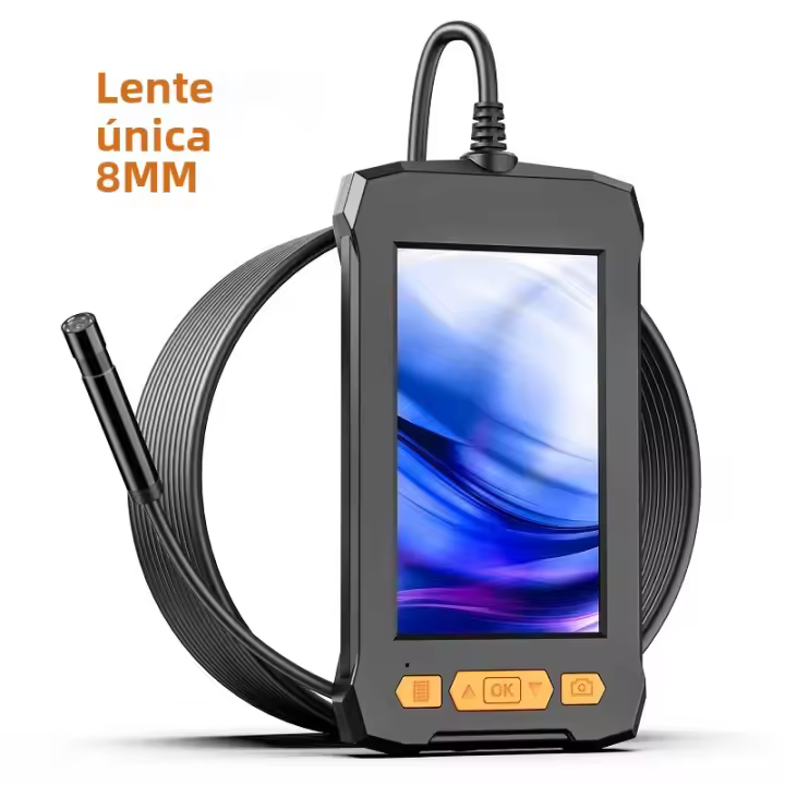 Cámara De Endoscopio Industrial De 4.3 Pulgadas Con Pantalla IPS HD1080P Doble Lente IP68 Impermeable 2600mAh Para Inspección De Coches - 1