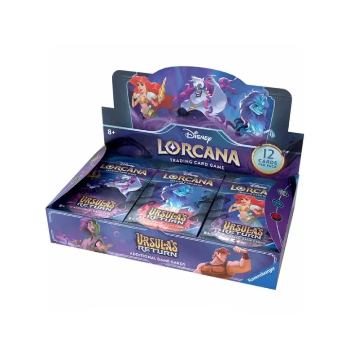 Disney Lorcana Card Game - Ursula's Return - Sobre de Cartas de 12 cartas en Inglés - 1