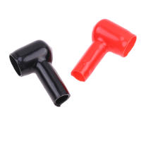 Par De Cubiertas Para Terminal Negativa Y Positiva De Batería Para Coches Y Motocicletas Protector Isolante Para Barco Reemplazo De Baterías - details 1