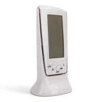 Reloj De Mesa Creativo Con Termómetro Y Higrómetro Para Decoración Del Hogar Para Sala De Estar Y Dormitorio - details 2