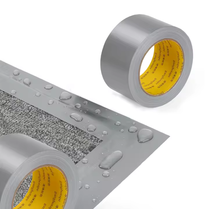 Cinta Adhesiva De Alta Resistencia Para Reparación Industrial Cinta De Alambre Impermeable Para Piso Y Carpeta Super Pegajosa Para Artesanía Y Fijación De Bundas - 1