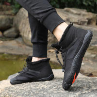 Botas De Invierno Unisex Altas Antideslizantes Para Senderismo Y Trekk Ing Montaña Zapatos Resistentes Al Desgaste Para Exterior Snow Boots - details 1