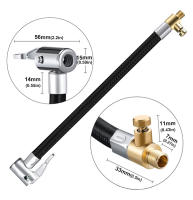 Adaptador De Tubo De Inflado Para Ruedas De Coche 10/20/60/100cm Bomba De Aire Extensible Con Cerrajería De Bloqueo Para Conexión Rápida - details 1