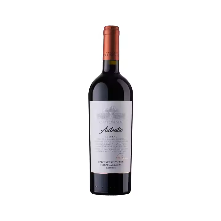 AUTENTIC - Cabernet Sauvignon & Feteasca Neagra 2018- vino tinto, tranquilo, seco, de Chateau Cojusna, Moldavia - 1