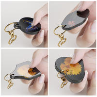 Molde De Silicona Para Llavero Creativo Pendiente Redondo Y Corazón Para Hacer Joyas DIY Epoxy Resina Molde De Casting Decorativo - details 5