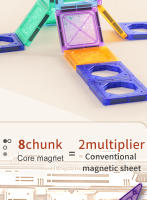2pcs Juguetes Magnéticos Para Coches Creativos Estimulan El Desarrollo Cerebral Adecuados Para Niños Y Niñas Mayores De 3-8 Años - details 3