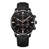 Reloj De Pulsera Para Hombres Y Mujeres Minimalista Elegante Reloj De Cuarzo De Moda Resistente Al Agua 3Bar Material De Cuerda Simulada Y Caso De Bronce - details 12