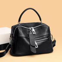 Bolso de hombro de piel de vaca para mujer, bandolera de cuero genuino, suave, informal, alta calidad - details 4