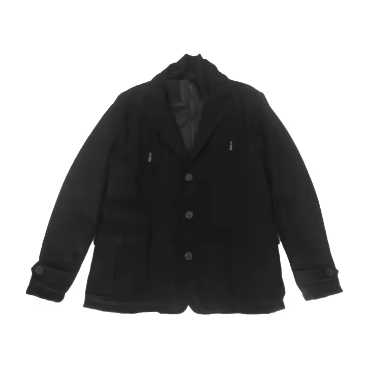 Chaquetas Hombre Takhiro , Abrigo de paño ,   Negro  ,  XL , 44 , Invierno - 1