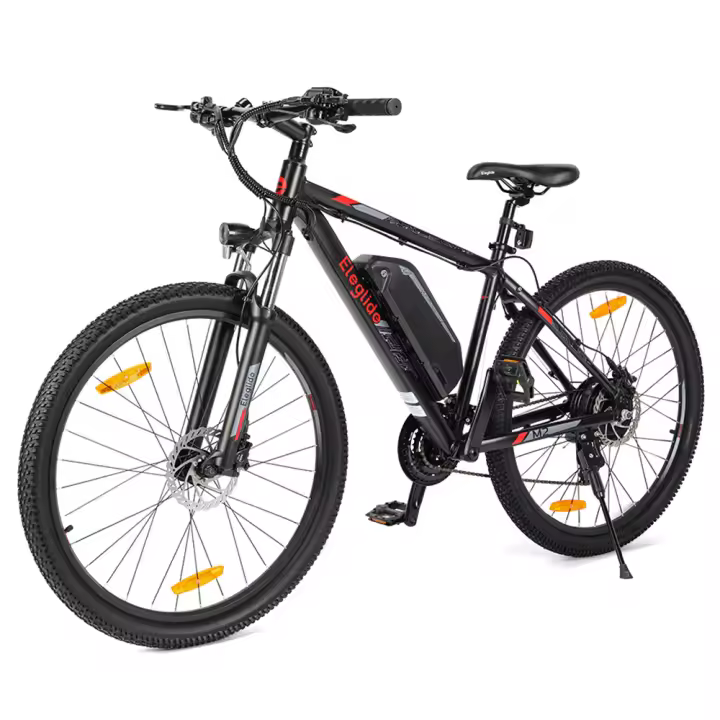 Bicicleta Eléctrica Tipo Moped Eleglide M2 de 29" 250W Motor 36V 15Ah Batería 125km Alcance Máximo Frenos de Disco Hidráulicos Pantalla LCD Inteligente Aplicación Inteligente, Suspensión Premium con Bloqueo, 24 Marchas - Negro - 1