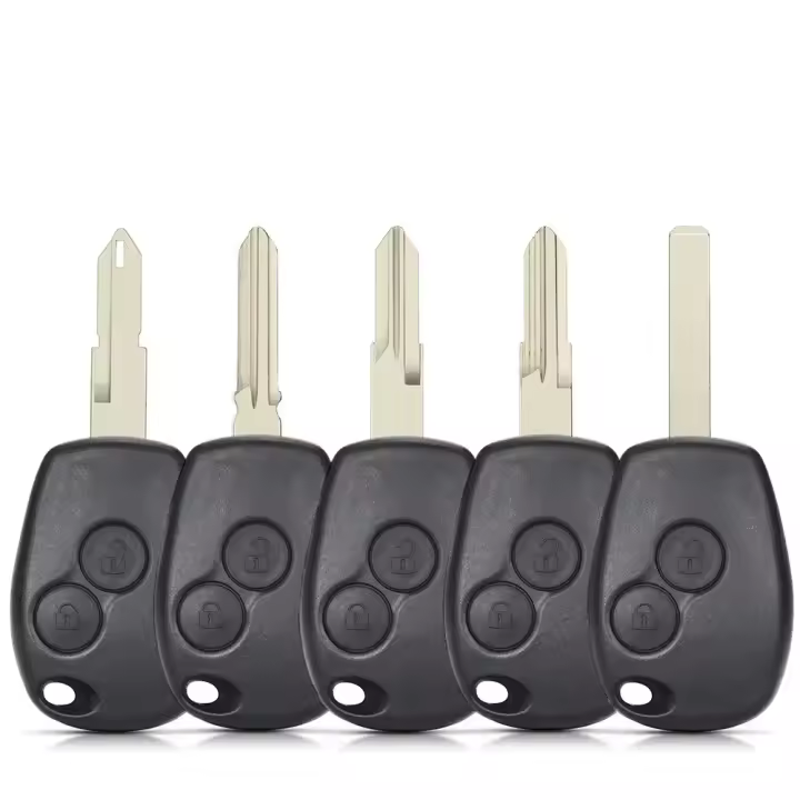 Carcasa De Llave Para Coche KEYYOU 10PCS Compatible Con Renault Megane Modus Espace Laguna Duster Logan DACIA Sandero Fluence Clio Kangoo Nissan 2BNT Material ABS - 1