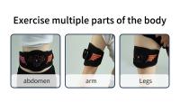 Almohadilla De Estimulación Muscular De Actualización Para Abdomen Y Piernas Equipo De Gimnasio En Casa Para Perder Peso Y Quemar Grasa Material De Alta Calidad Con 10 Modos Y 30 Niveles De Intensidad USB Cargable - details 15