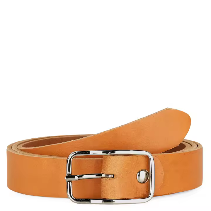 Cinturon Hombre - Cinturones Hombre De Piel Genuina Con Hebillas Cinturon De Metal - Cinturón Hombre Ideal Para El Uso Diario - Elegantes Cinturones Hombre Cuero Marca JASLEN 501104 - 1