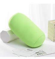 Almohada De Viaje Larga Y Suave De Poliéster 100% Soporte Para Cuello Espalda Cabeza Colchón De Rodillo Microbola Para Descanso Y Decoración Del Hogar - details 2