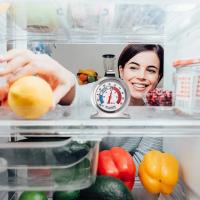 Termómetro De Refrigerador Y Congelador Clásico En Escala Grande Con Indicador Rojo Preciso Para Nevera Y Cooler Pack De 2/4/16 Piezas - details 6