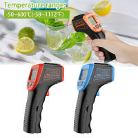 Termómetro Infrarrojo No Contacto -50~600°C Con Puntero Láser Pantalla LCD Digital Para Uso Industrial Y Doméstico - details 0