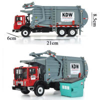 KDW Camión De Basura a Escala 1:24 Para Niños Juguetes De Limpieza De Aluminio Vehículo De Juego Para Niños Regalo - details 3