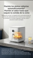 Oficial | Freidora de aire inteligente Xiaomi de 6,5 L, horneado por convección de 360˚ para una cocción uniforme sin necesidad de abrir la cesta, función específica de desengrasado para eliminar el exceso de grasa y aceite - details 4