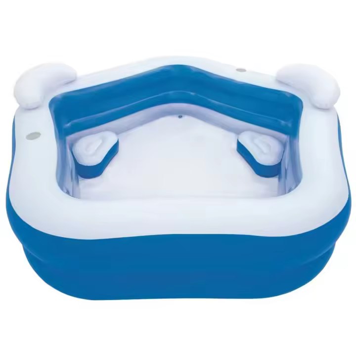 Bestway Piscina Inflable Cuadrada Para Diversión Familiar 213x207x69 Cm - 1