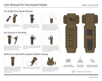 Kit De Tourniquet EMS Con Portador De TQ De Molle Herramienta De Sobrevivencia Emergente De Metal Accesorios De HUNTING 500D Nylon - details 0