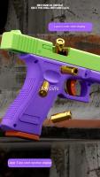 Pistola De Láser Multifuncional Con Disparo Continuo Y Modo Manual Pelota De Láser Doble Tiro Para Juegos De Compromiso CS Prop Material ABS Apto Para Niños Y Adultos - details 6