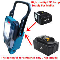 Luz De Trabajo LED Para Batería Li-ion Makita BL1415BL1430 BL1815 BL1830 BL1860 14.4V/18V Iluminación Exterior Lámpara De Trabajo Camping - details 0