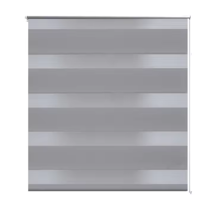 vidaXL Persiana Cebra 80 x 150 cm Gris - 1