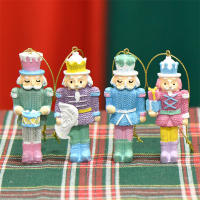 1Pcs Muñeco De Nutria Clásico De 8cm Adornos Para Navidad Soldados De Maní Muñecos De Banda Decoración De Escritorio Material De Madera - details 0