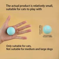 Bola De Juguete Inteligente Para Perros Automática Y Saltarina USB Juguete Interactivo Para Masticar Para Puppies - details 4