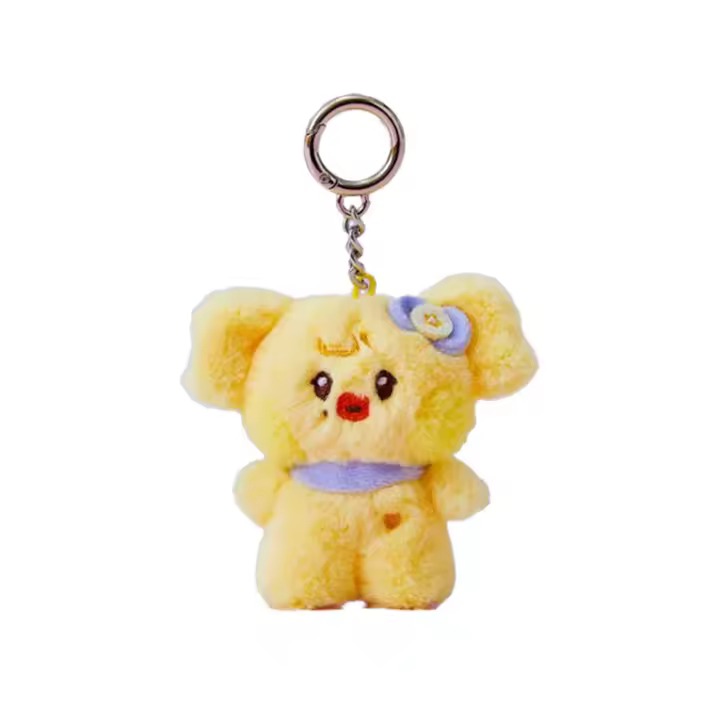 Llavero De Peluche Kpop IVE 8CM Wonyoun Gaeul Yujin Liz Rei Leeseo Anime Muñeca Colgante Para Bag Gifts Para Fans - 1