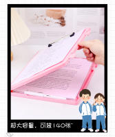 Carpeta Multiusos A4 Estuche De Almacenamiento Con Abrazadera Para Documentos Gran Capacidad De Almacenamiento De Escritura Tablero Integrado De Documentos - details 5