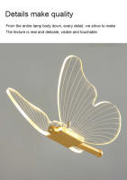 Lámpara De Mesa LED Nórdica Para Iluminación Interior Botón De Encendido Para Dormitorio Sala De Estar Restaurante Decoración De Hogar Mariposa - details 10