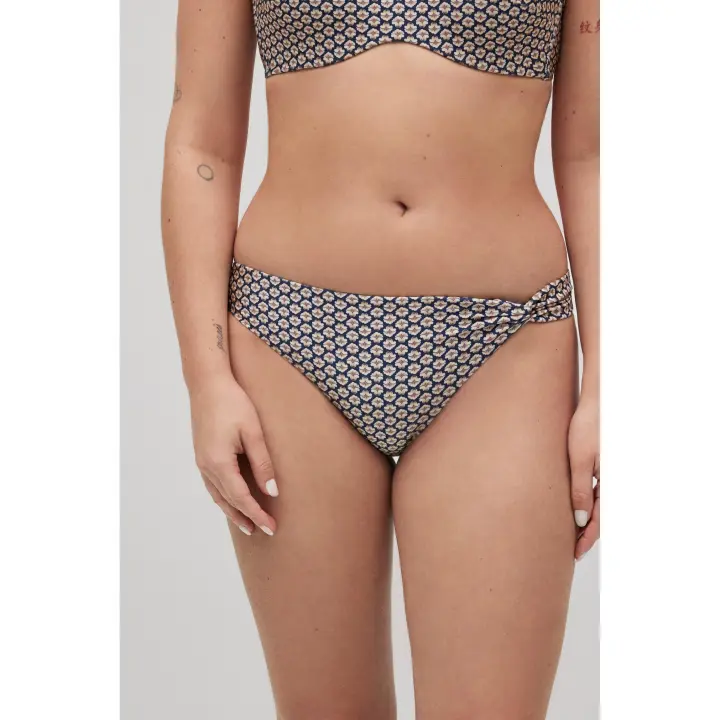 Ysabel Mora - Braga bikini estampada con brillo - 1