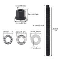 Herramienta De Instalación De Equilibrador Harmónico De Acero De Aleación 551141 Para Motores GM LS LT 1997-2023 Gen 3 4 5 Pulido Negro - details 1