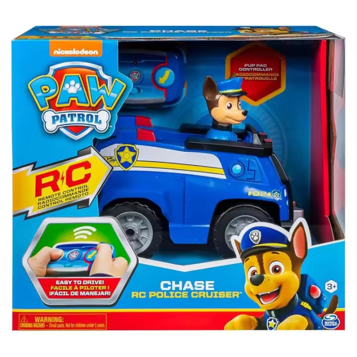 Spin Master Patrulla Canina Coche Teledirigido de Chase 6054190 - 1