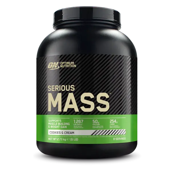 Optimum Nutrition Serious Mass, Sabor Cookies & Cream, 2730 Gramos - 1
