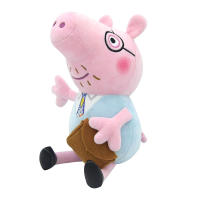 Muñeca De Peluche Peppa Pig 30CM Ropa Nueva Modelo Papá Y Mamá Cerdo Juguetes Para Niños Figura De Anime Cumpleaños Regalo - details 9