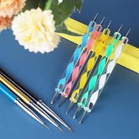 Set De Pinceles Para Uñas Profesionales Para Acrílico UV Gel Dibujando Puntos Manicura Arte De Uñas Herramientas De Accesorios De Maquillaje - details 7