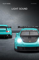 Coche De Carreras Miniatura Porsche 911 GT3 RS 1:32 Para Niños Con Luz Y Sonido Aleación Metal Diecast Coche De Colección Regalo - details 3